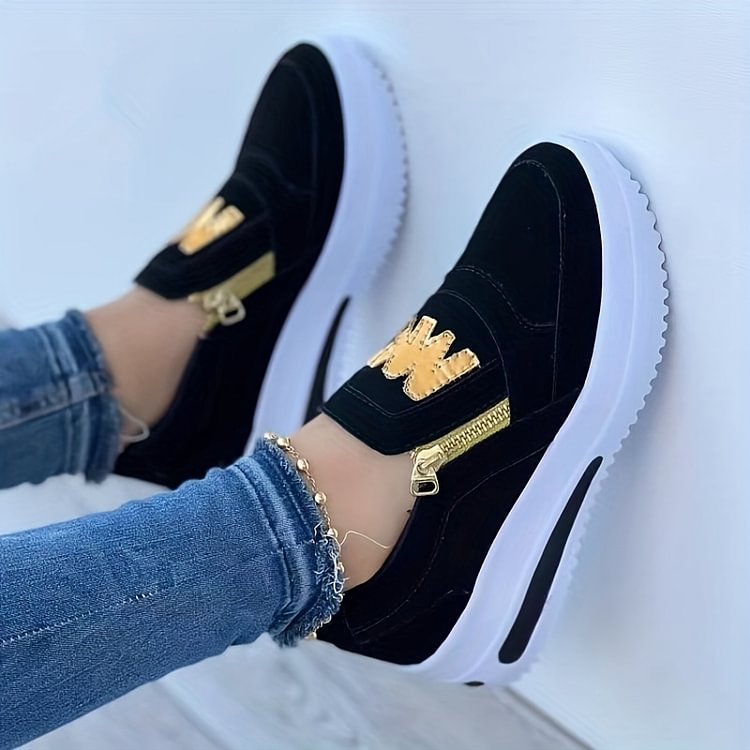 💟【45% OFF】Zapatos ortopédicos cómodos con cremallera para mujer💟