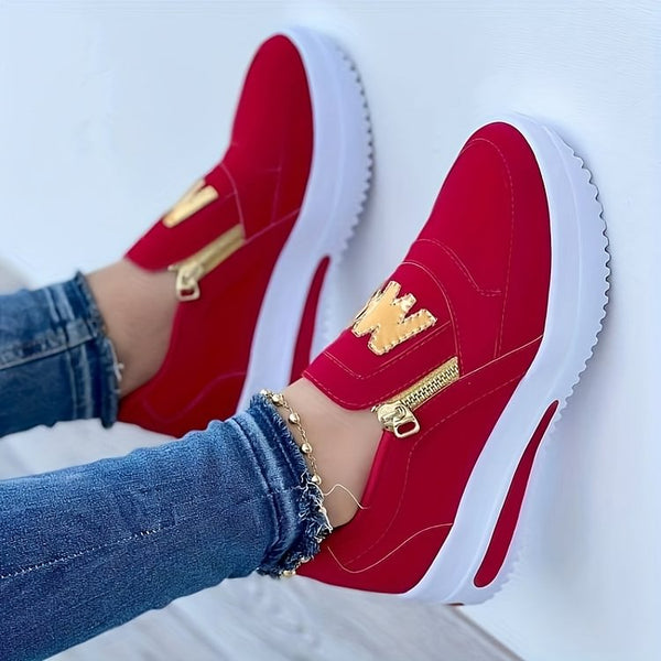 💟【45% OFF】Zapatos ortopédicos cómodos con cremallera para mujer💟