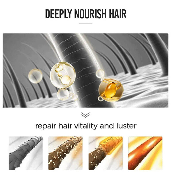 💞Mejora el encrespamiento, los rizos y los nudos del cabello💞Nutrientes para el cuidado del cabello