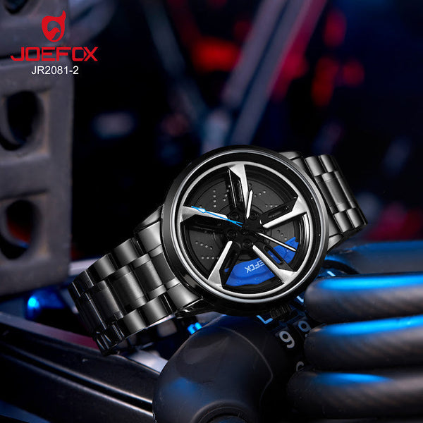 JR2081-2  AZUL RELOJ HOMBRE GIRATORIO