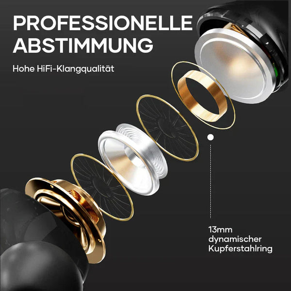 Auriculares Bluetooth con cancelación de ruido 【Pantalla táctil multifunción en color】