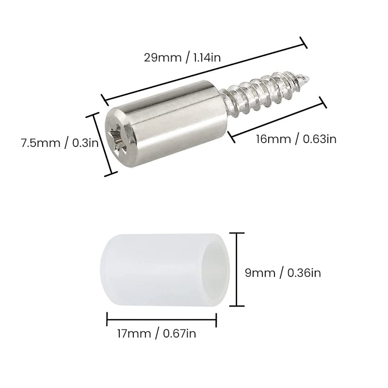 Tornillos autorroscantes Soporte laminado para armarios