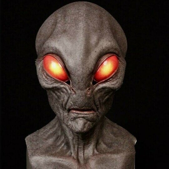 👽️Máscara divertida de extraterrestre