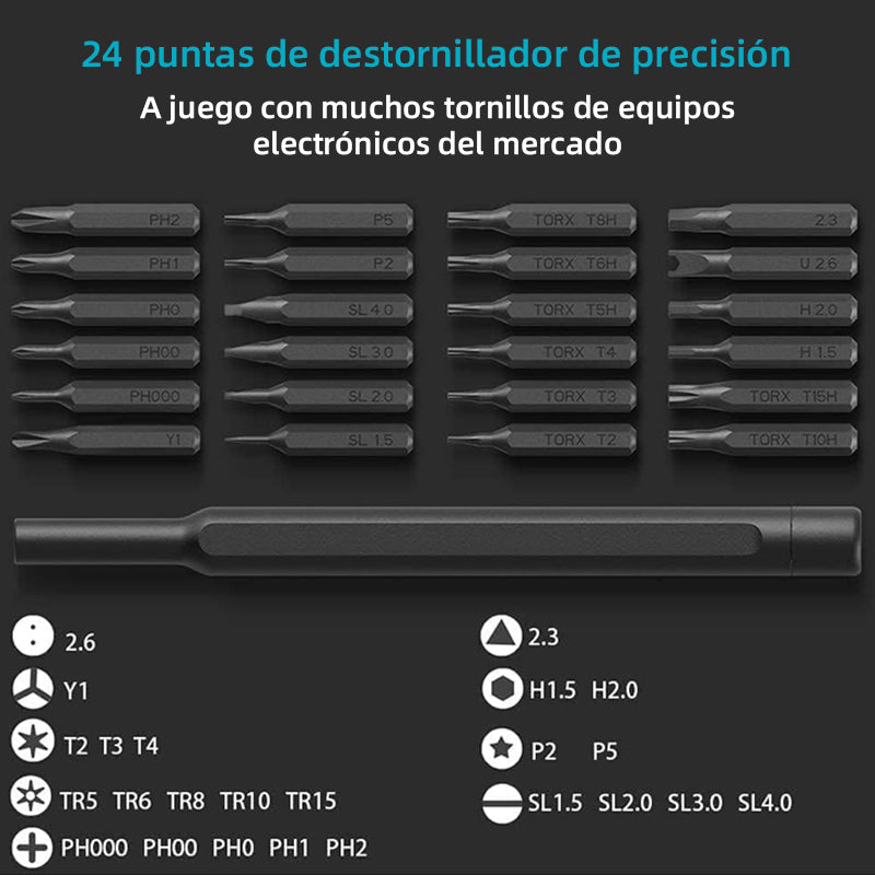 (🔥49% de descuento en ventas calientes)Juego de destornilladores 24 en 1