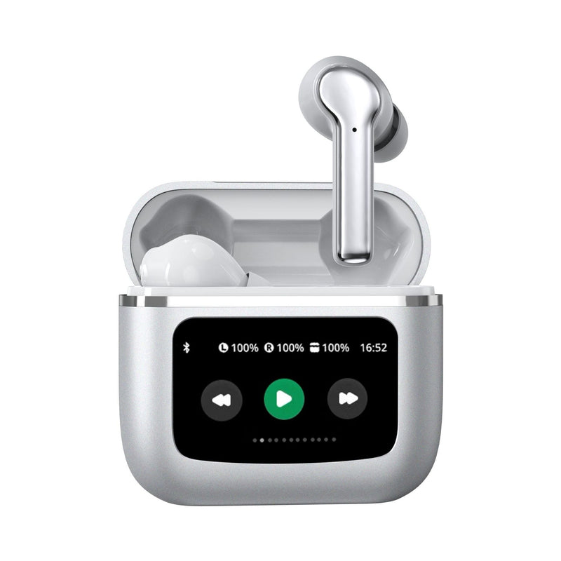Auriculares Bluetooth con cancelación de ruido 【Pantalla táctil multifunción en color】