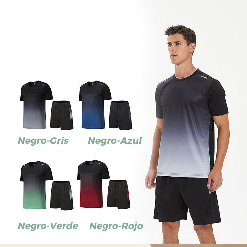 🎁Gran oferta 60% de descuento⏳Traje deportivo transpirable de secado rápido para hombre
