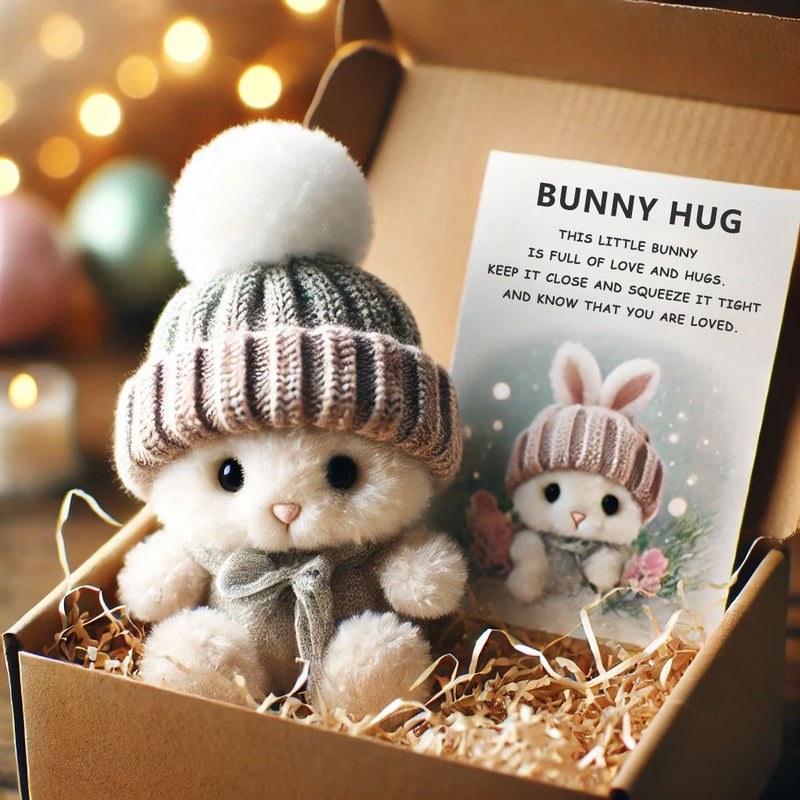 🔥COMPRA 3 Y LLÉVATE 1 GRATIS - Hecho a mano🐇Conejito mini súper realista, lindo y tierno 🎁