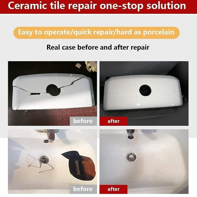 🔥Oferta por tiempo limitado🔥Agente reparador de baldosas de cerámica mágica