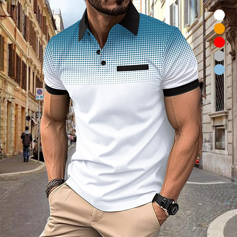 🔥50% OFF!!🔥Promoción para celebrar el aniversario🔥Camisa De Verano Con Solapa Para Hombre