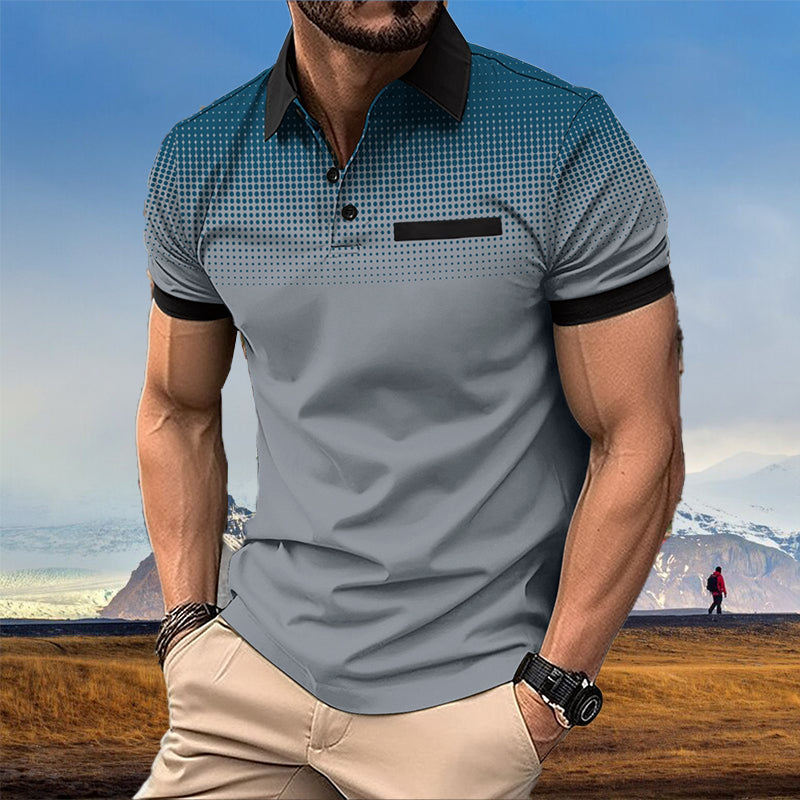 🔥50% OFF!!🔥Promoción para celebrar el aniversario🔥Camisa De Verano Con Solapa Para Hombre