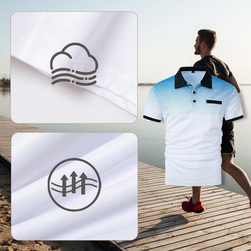 🔥50% OFF!!🔥Promoción para celebrar el aniversario🔥Camisa De Verano Con Solapa Para Hombre