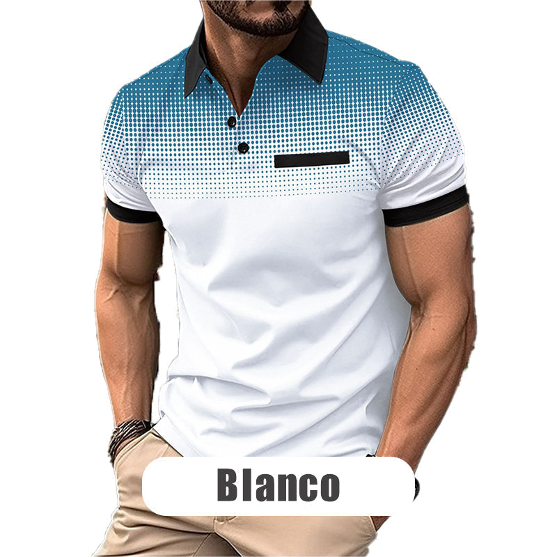 🔥50% OFF!!🔥Promoción para celebrar el aniversario🔥Camisa De Verano Con Solapa Para Hombre