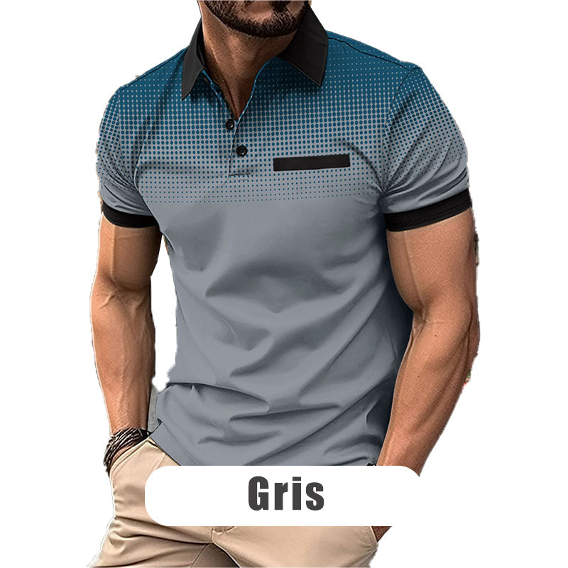 🔥50% OFF!!🔥Promoción para celebrar el aniversario🔥Camisa De Verano Con Solapa Para Hombre