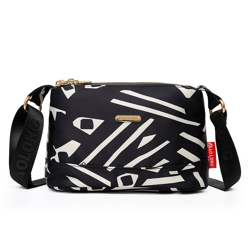 💞NEW HOT SALE 💞Bandolera de mujer estampada multibolsillos