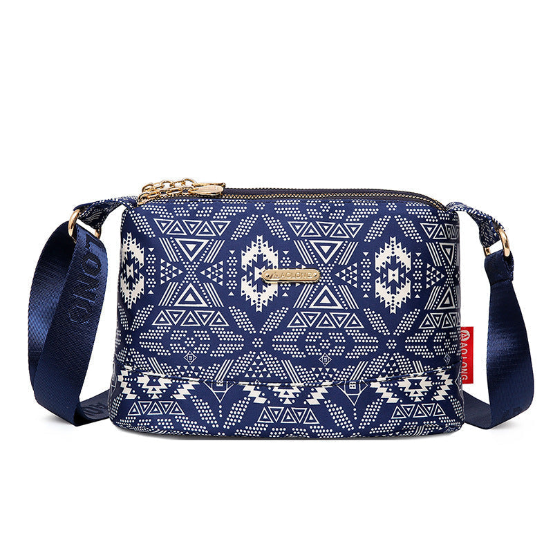 💞NEW HOT SALE 💞Bandolera de mujer estampada multibolsillos