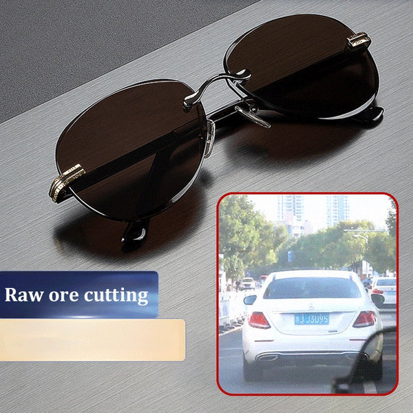 🔥High Quality🔥Gafas de sol protectoras sin montura para hombre