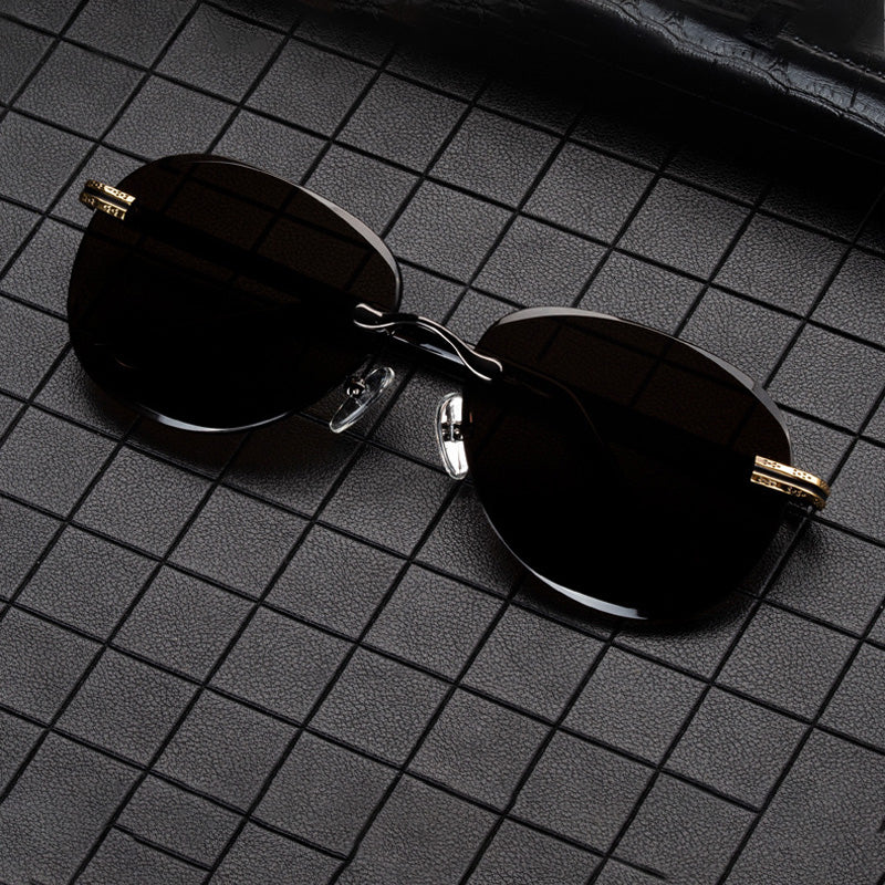 🔥High Quality🔥Gafas de sol protectoras sin montura para hombre