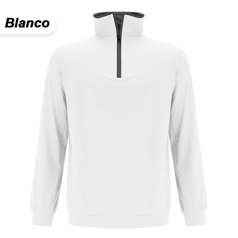 Camisa de Pesca de Manga Larga con Cierre para Hombre