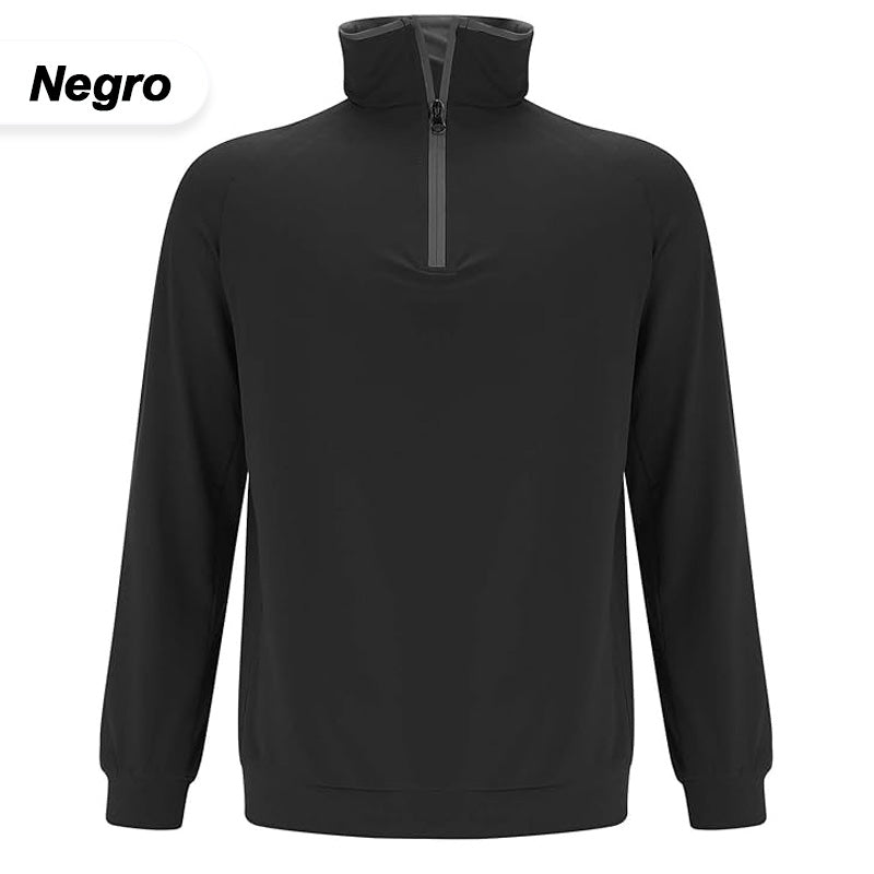 Camisa de Pesca de Manga Larga con Cierre para Hombre