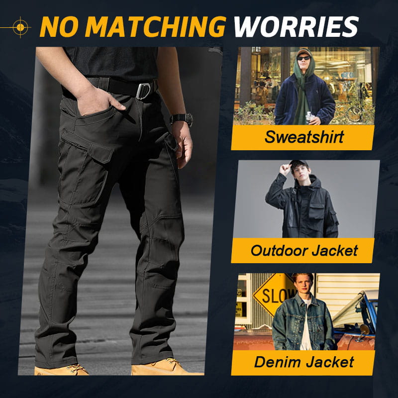 🔥Hot sale🔥Pantalones impermeables para senderismo al aire libre para hombre