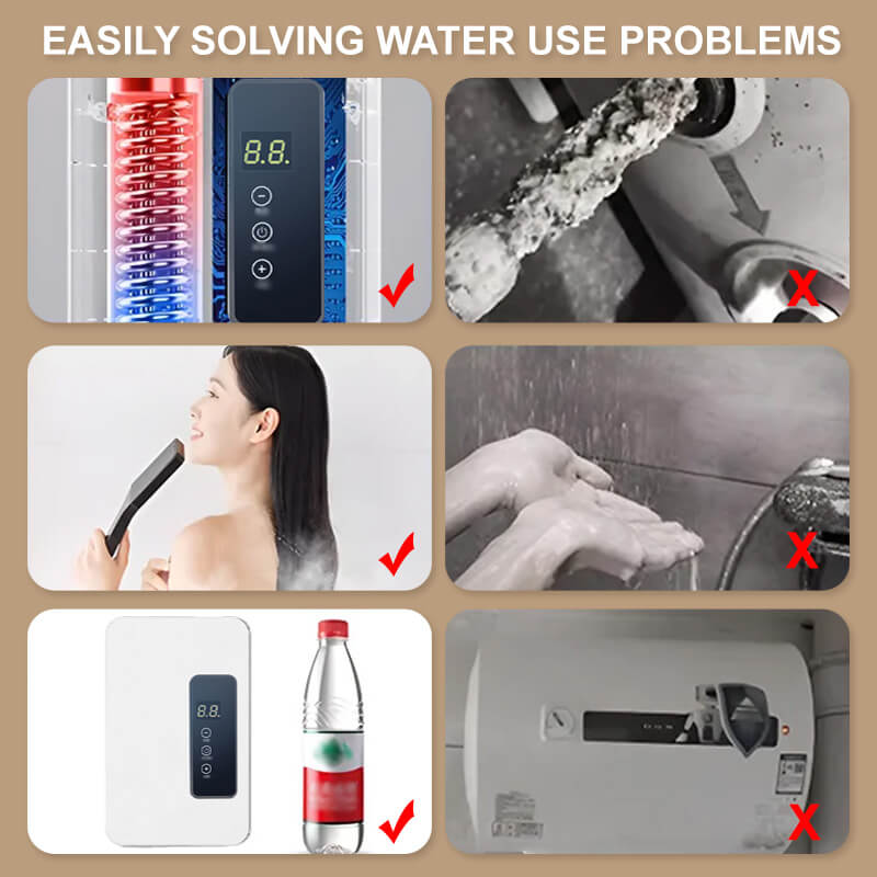 Calentador de agua instantáneo sin tanque🚿 (9998 unidades vendidas)