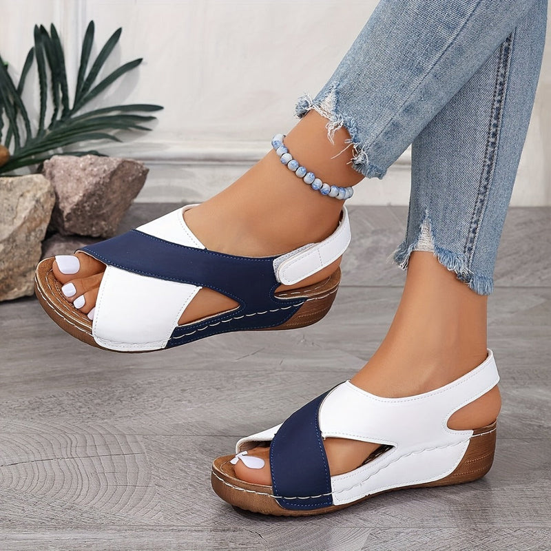 🔥🏖️Sandalias casuales de punta abierta para mujer súper cómodas (9993 pares vendidos)