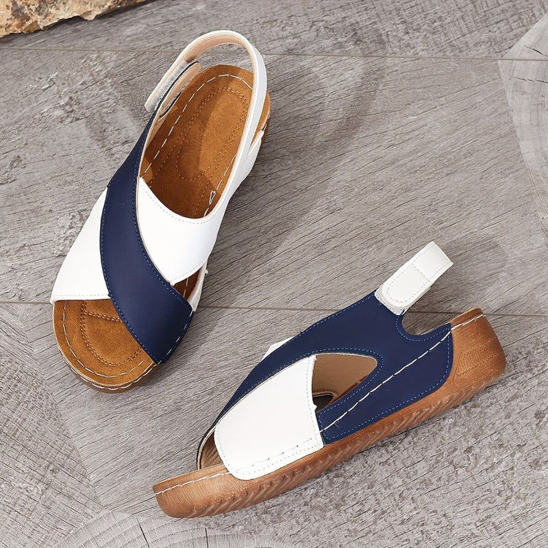 🔥🏖️Sandalias casuales de punta abierta para mujer súper cómodas (9993 pares vendidos)